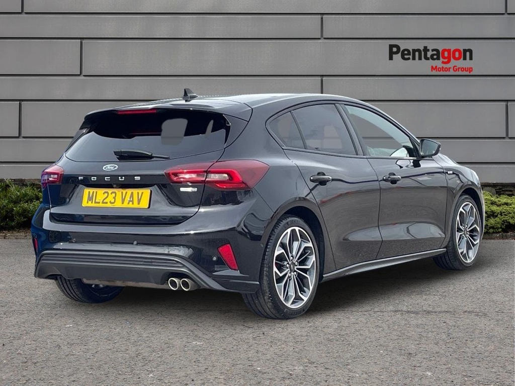 Ford Focus 1.0T Ecoboost Mhev St Line X Edition Hatchback ML23VAV Black #4