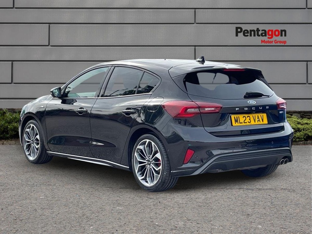 Ford Focus 1.0T Ecoboost Mhev St Line X Edition Hatchback ML23VAV Black #2