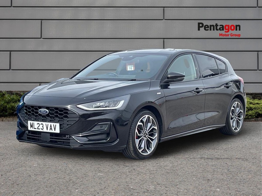 Ford Focus 1.0T Ecoboost Mhev St Line X Edition Hatchback ML23VAV Black #3