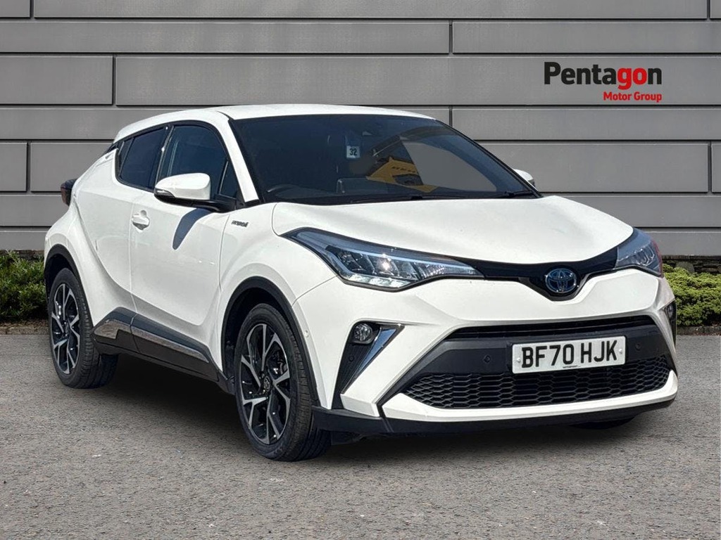Toyota C-Hr 2.0 Vvt H Design Suv Hybrid Cvt Euro 6 White