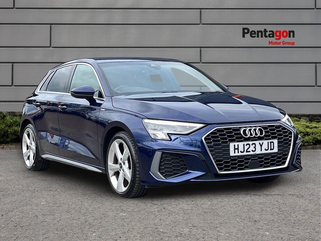 Audi A3 1.5 Tfsi 35 S Line Sportback Eur Blue