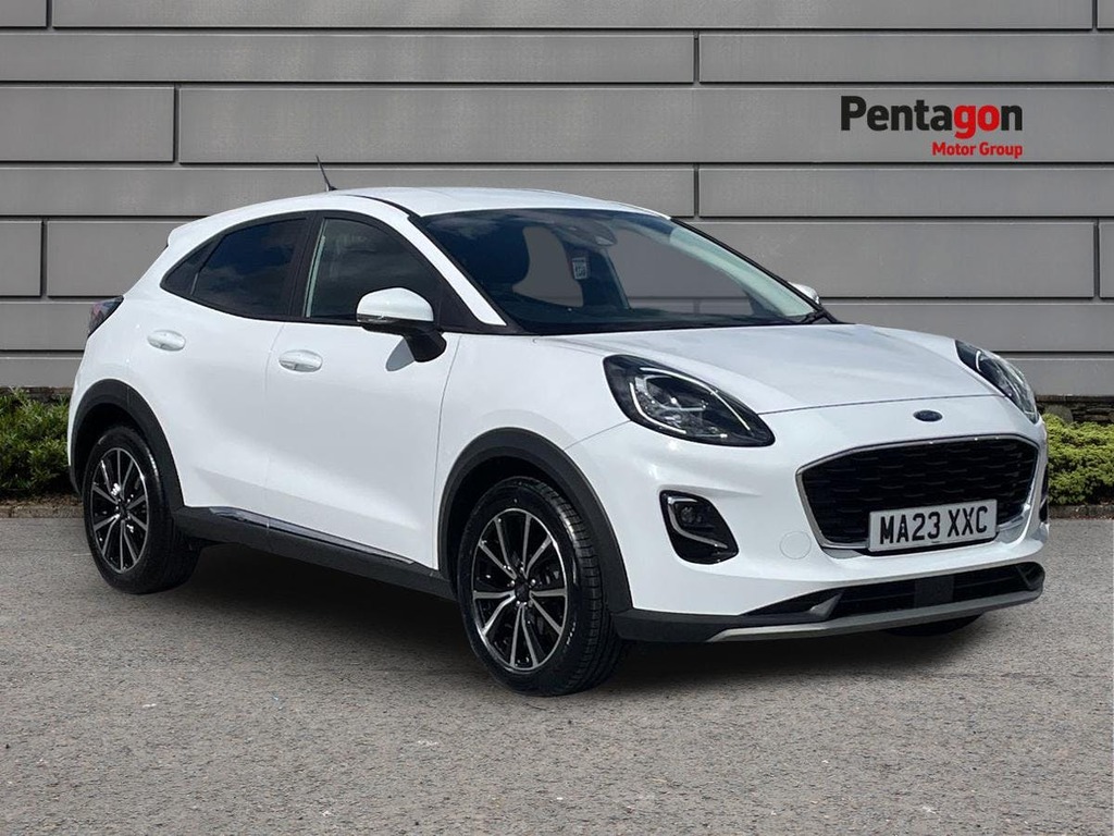 Ford Puma 1.0T Ecoboost Mhev Titanium Suv Hybrid White