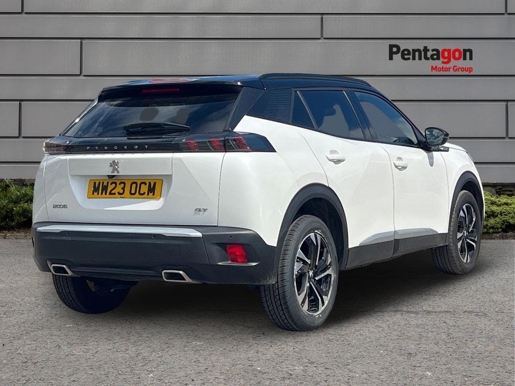 Peugeot 2008 1.2 Puretech Gt Suv Eat Euro 6 Ss 1 MW23OCM White #4