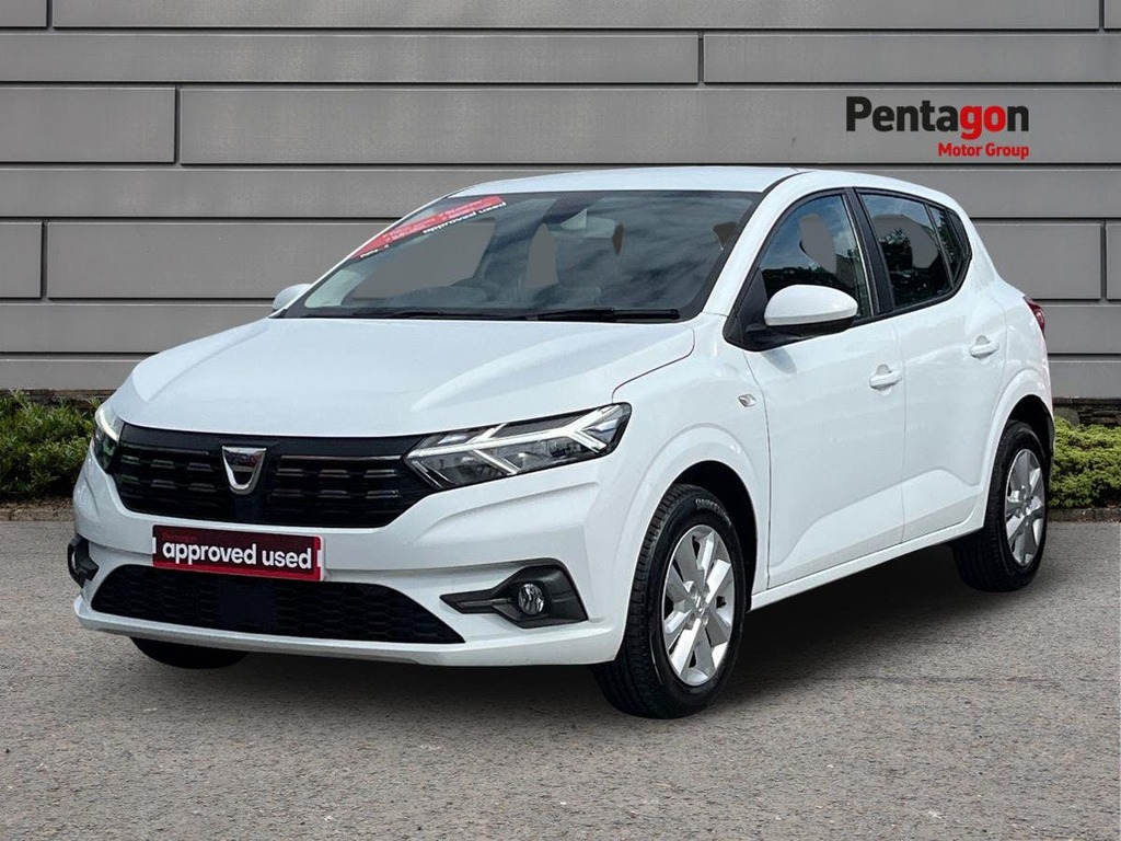 Dacia Sandero 1.0 Tce Comfort Hatchback Euro 6 White #3