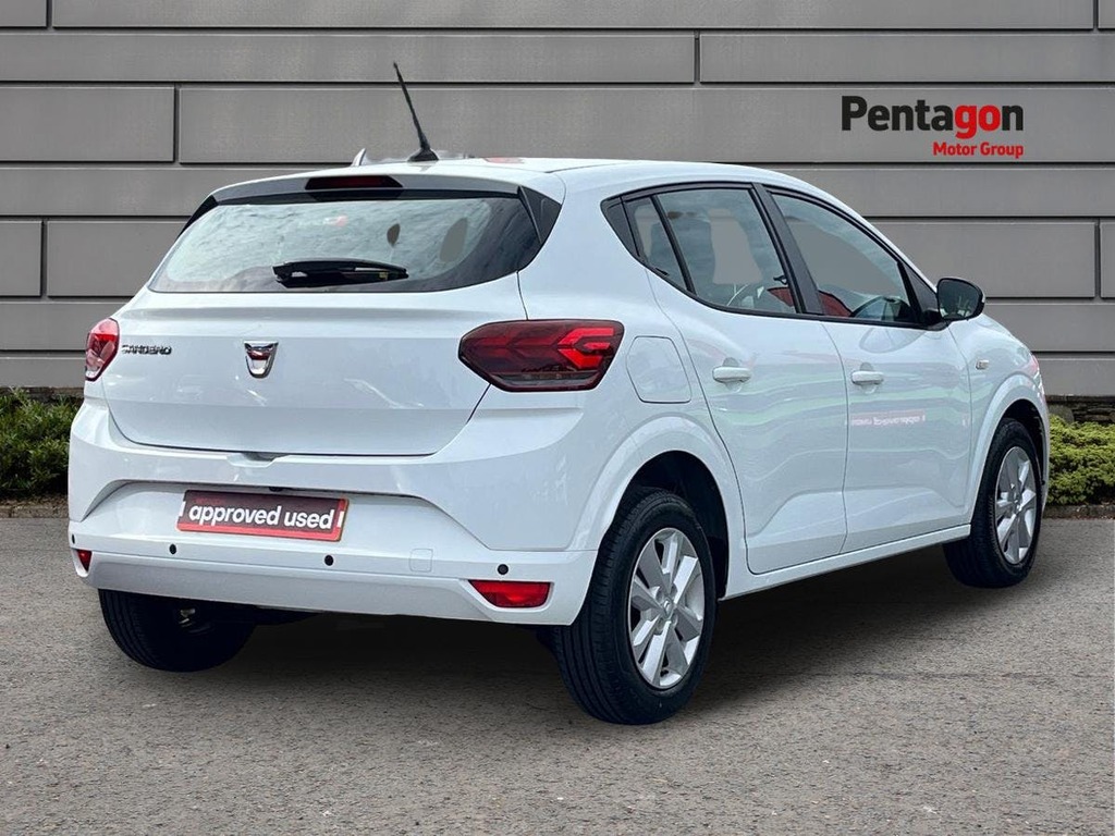 Dacia Sandero 1.0 Tce Comfort Hatchback Euro 6 White #4