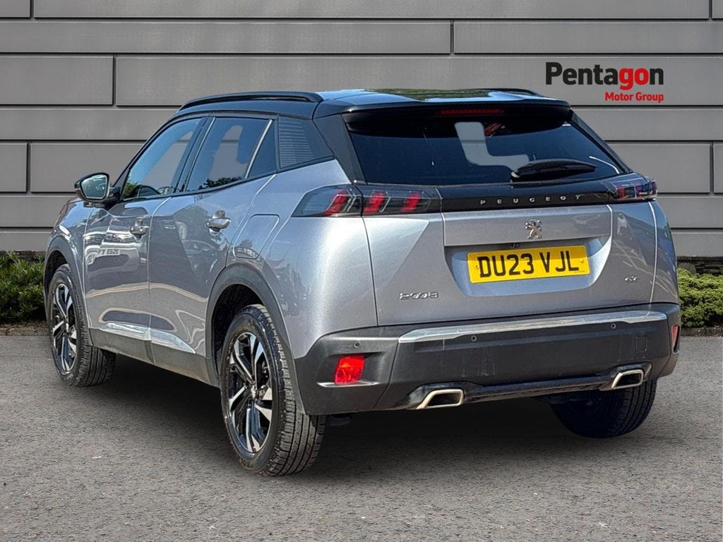 Peugeot 2008 1.2 Puretech Gt Suv Eat Euro 6 Ss 1 DU23VJL Grey #2