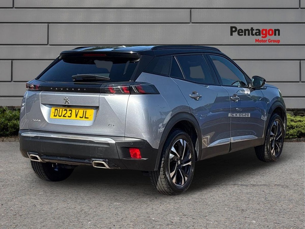 Peugeot 2008 1.2 Puretech Gt Suv Eat Euro 6 Ss 1 DU23VJL Grey #4