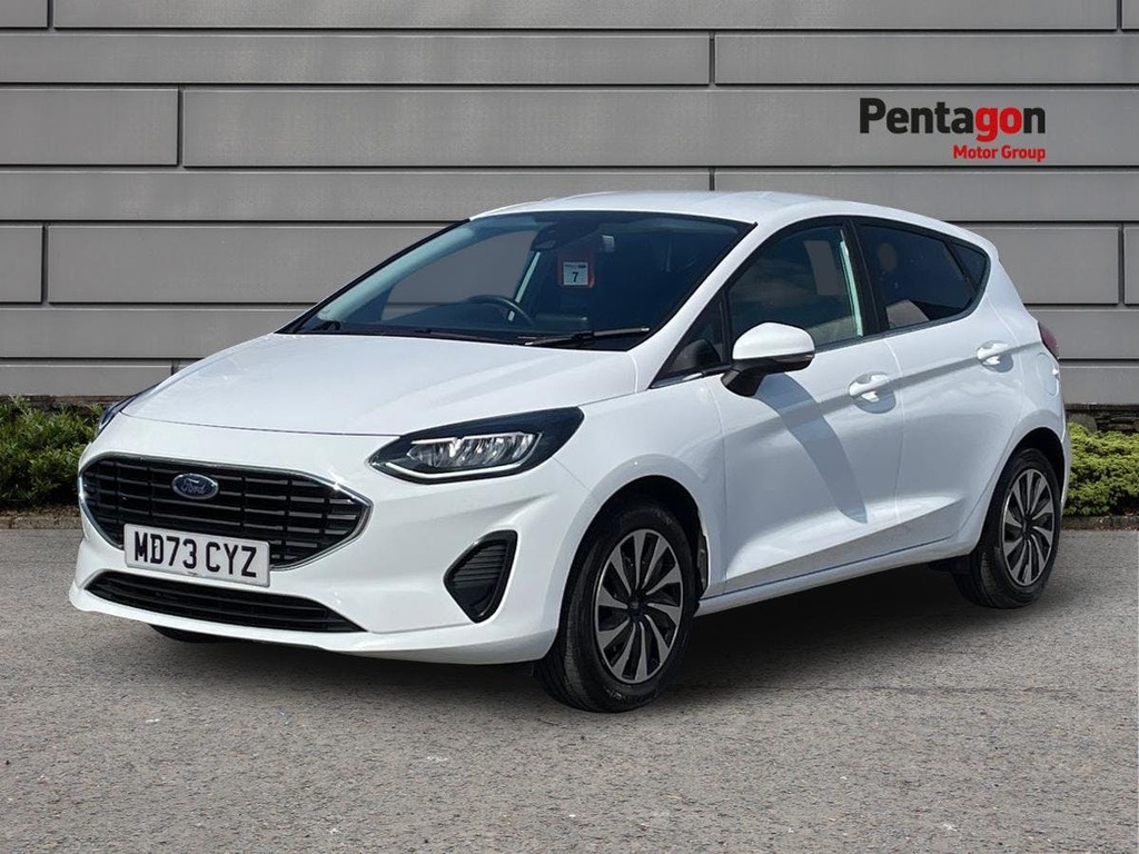 Ford Fiesta 1.0T Ecoboost Mhev Titanium Hatchback H MD73CYZ White #3