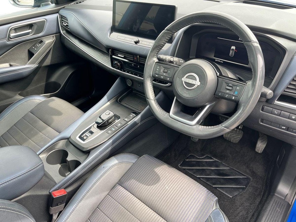 Nissan Qashqai 1.5 H E Power Tekna Suv Hybrid Eur EY23OVU Blue #5