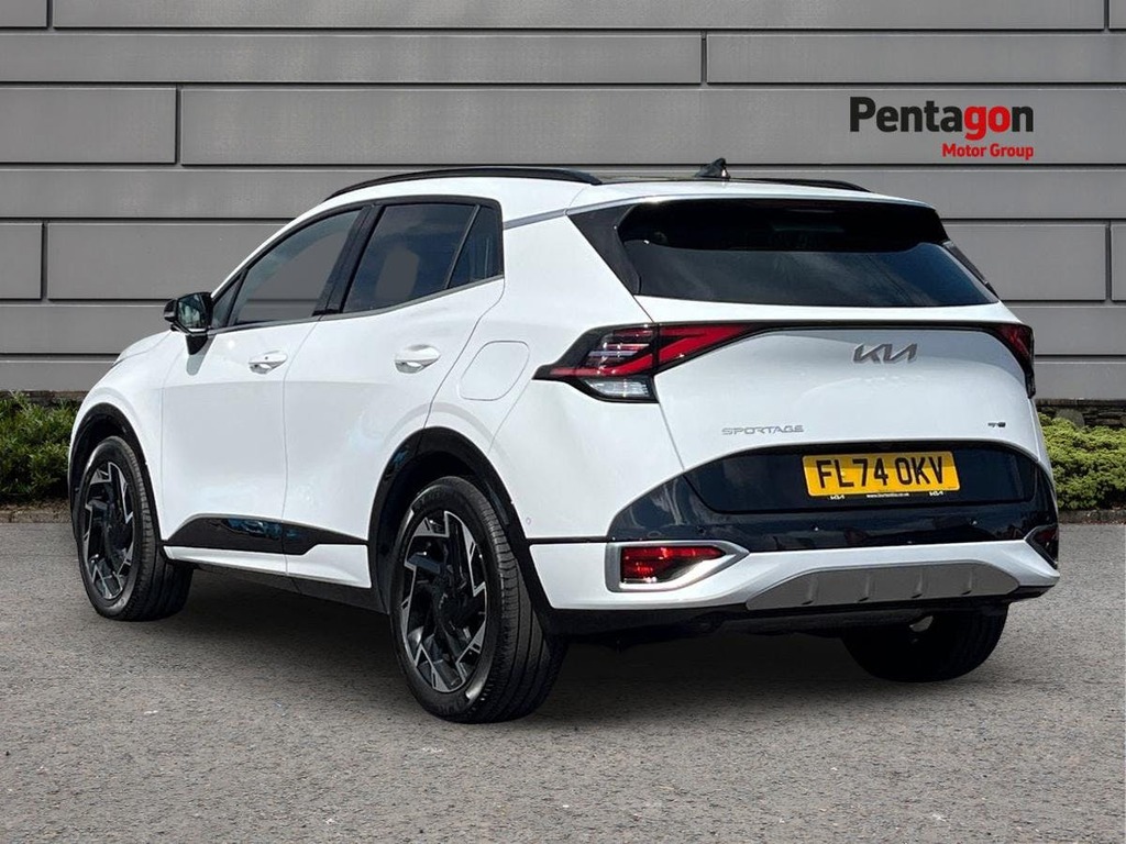 Kia Sportage 1.6 T Gdi 13.8Kwh Gt Line S Suv Plug In White #2