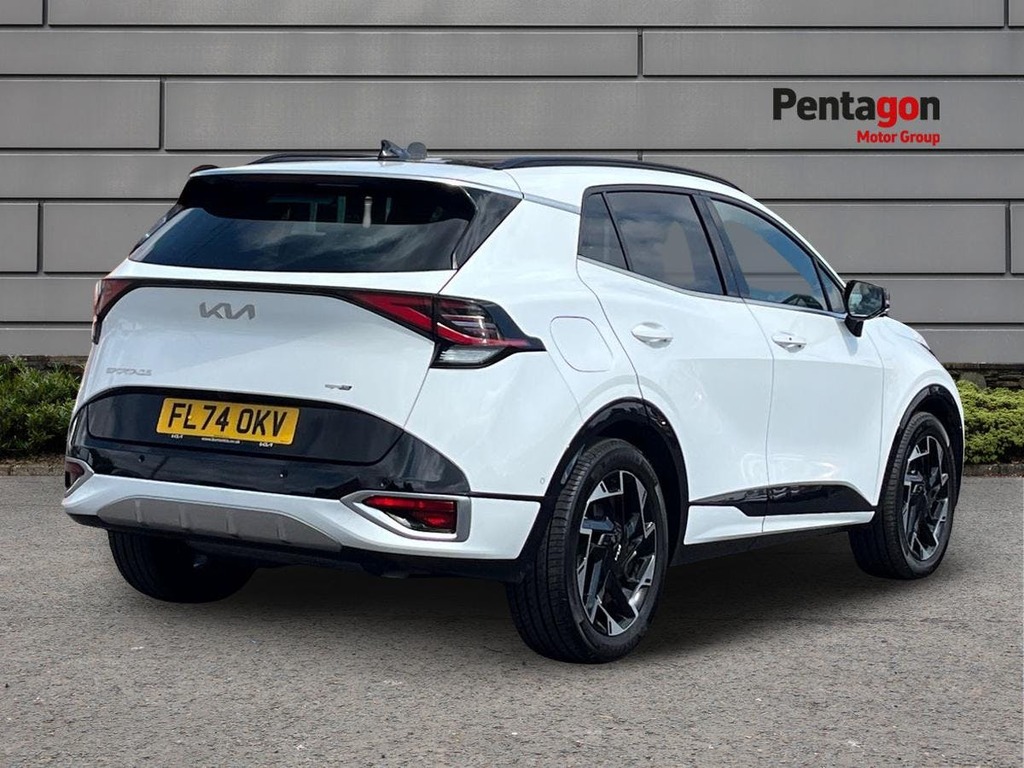 Kia Sportage 1.6 T Gdi 13.8Kwh Gt Line S Suv Plug In White #4