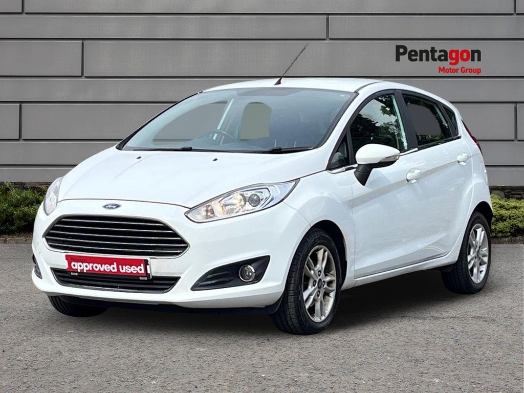 Ford Fiesta 1.25 Zetec Hatchback Euro 6 82 White #3