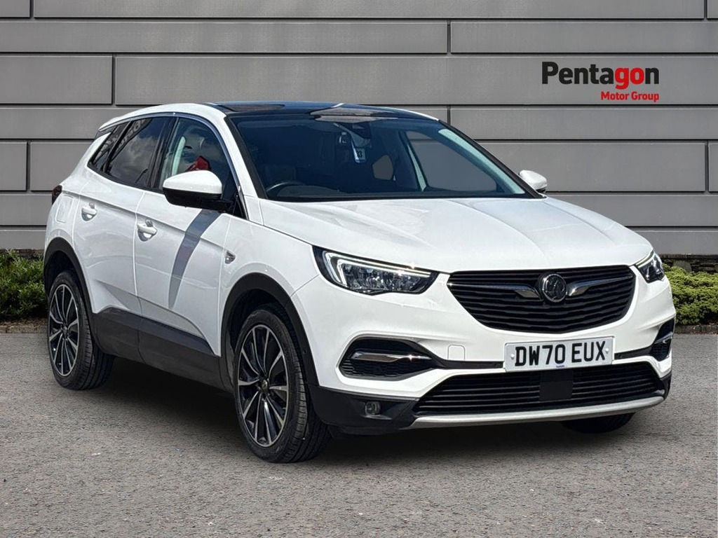 Vauxhall Grandland X 1.2 Turbo Elite Nav Suv 8Spd Euro White
