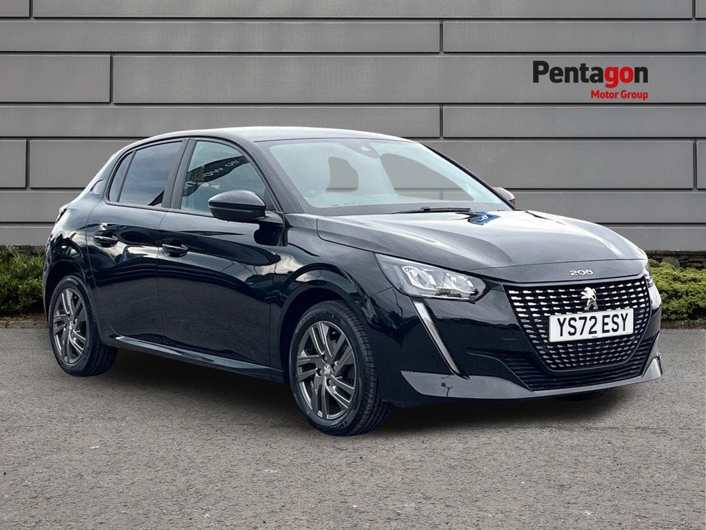 Peugeot 208 1.2 Puretech Active Premium Plus Hatchback Pe Black
