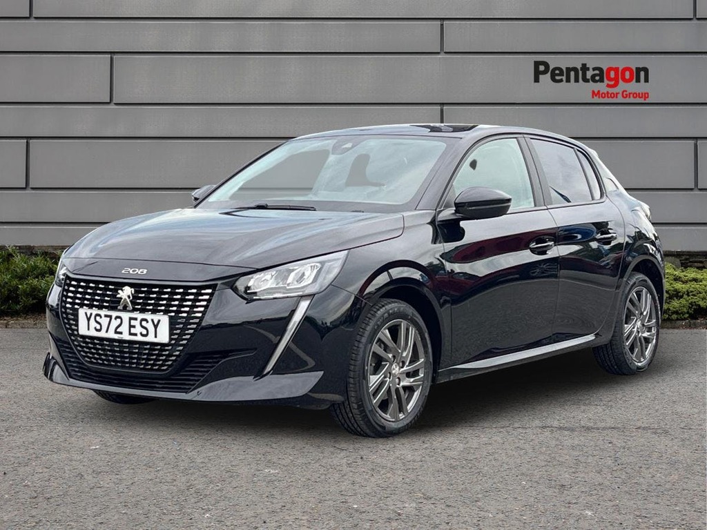 Peugeot 208 1.2 Puretech Active Premium Plus Hatchback Pe YS72ESY Black #3
