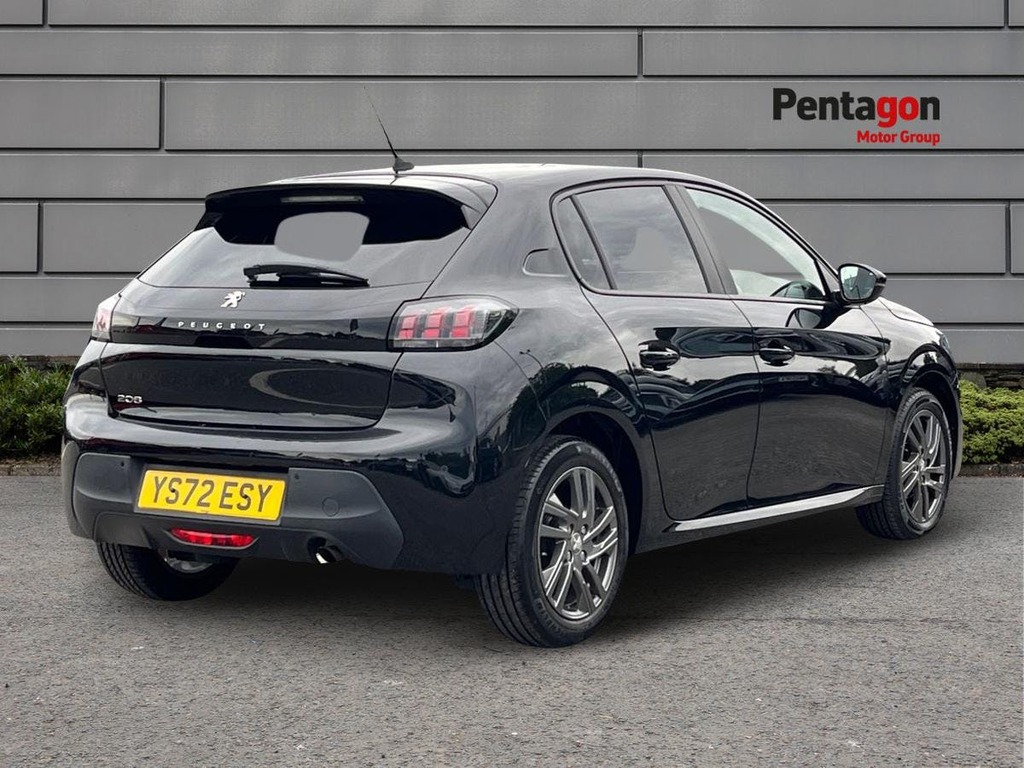 Peugeot 208 1.2 Puretech Active Premium Plus Hatchback Pe YS72ESY Black #4