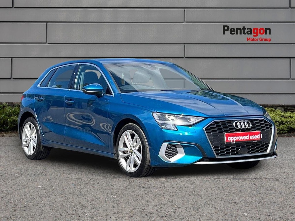 Audi A3 1.5 Tfsi 35 Sport Sportback Euro Blue