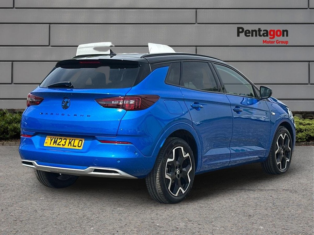 Vauxhall Grandland 1.2 Turbo Ultimate Suv Euro 6 S YM23KLO Blue #4