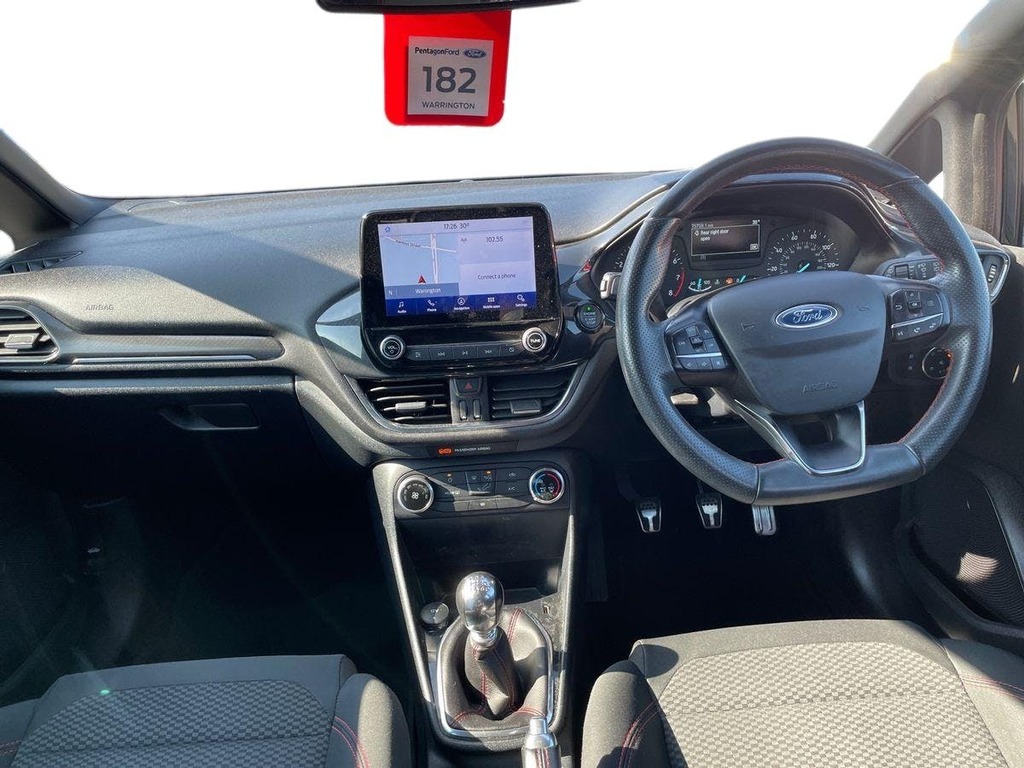 Ford Fiesta 1.0T Ecoboost St Line Edition Hatchback DV69GXU Black #6