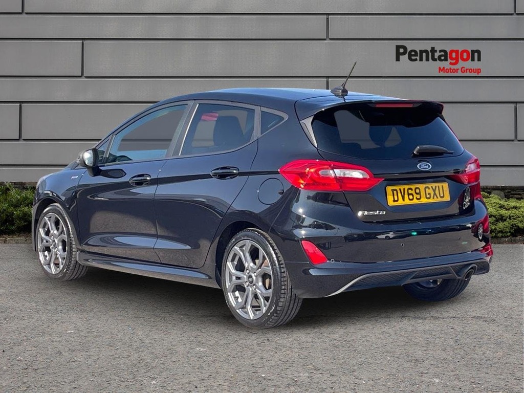 Ford Fiesta 1.0T Ecoboost St Line Edition Hatchback DV69GXU Black #2