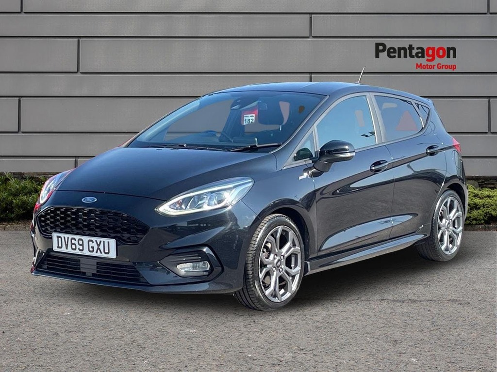Ford Fiesta 1.0T Ecoboost St Line Edition Hatchback DV69GXU Black #3