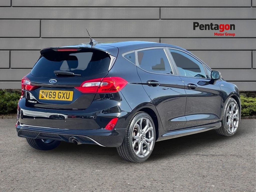 Ford Fiesta 1.0T Ecoboost St Line Edition Hatchback DV69GXU Black #4