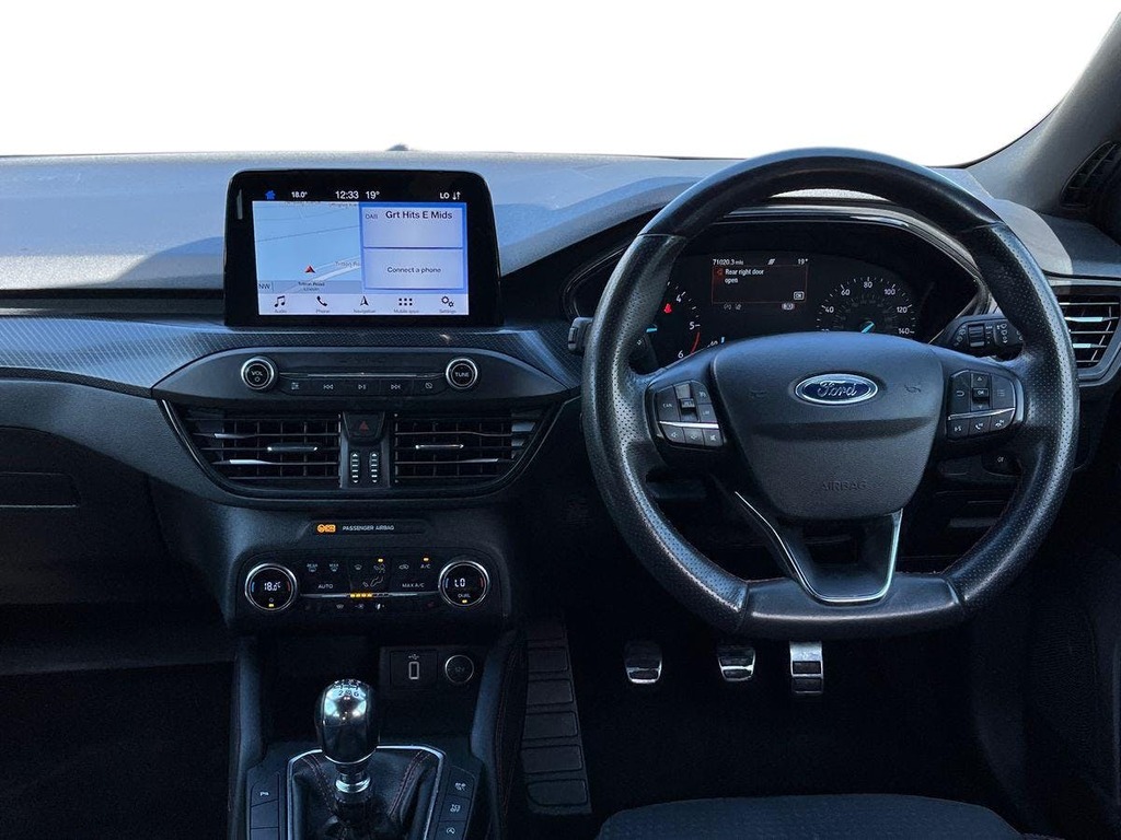 Ford Focus 1.5 Ecoblue St Line X Hatchback HK19WBJ Grey #6