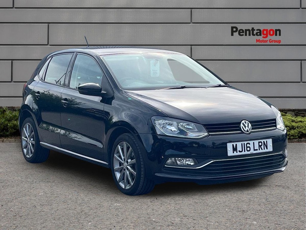 Volkswagen Polo 1.2 Tsi Bluemotion Tech Se Design Hatchback Pe Black