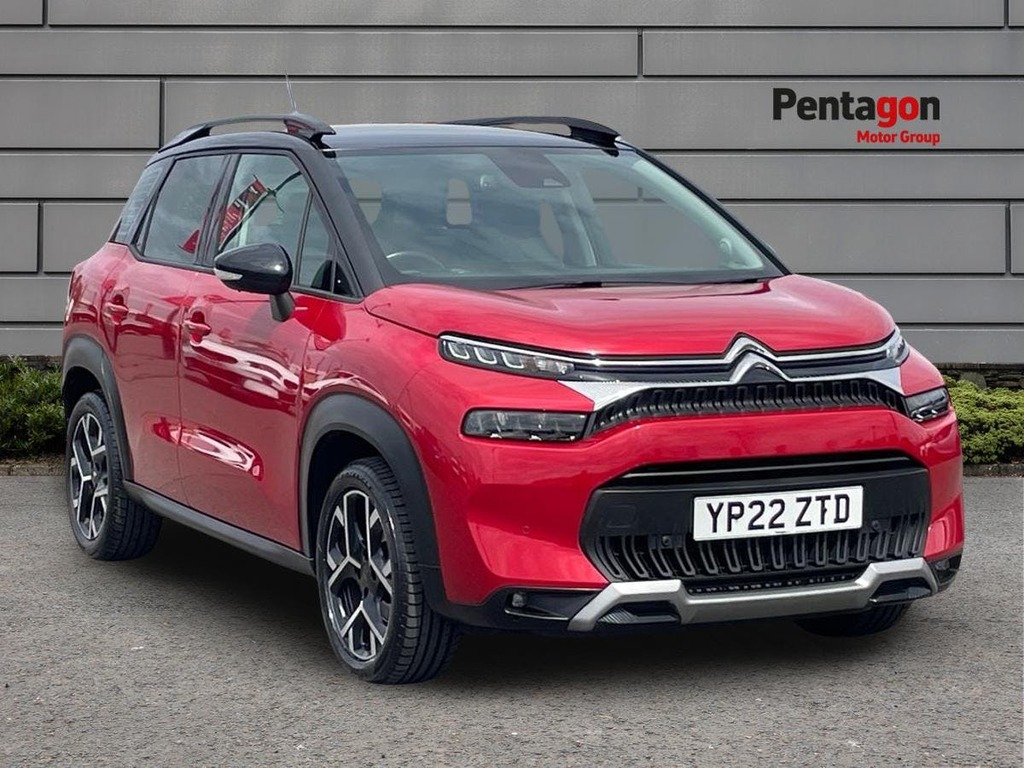 Citroen C3 Aircross 1.2 Puretech Shine Plus Suv Eat6 Euro 6 Red