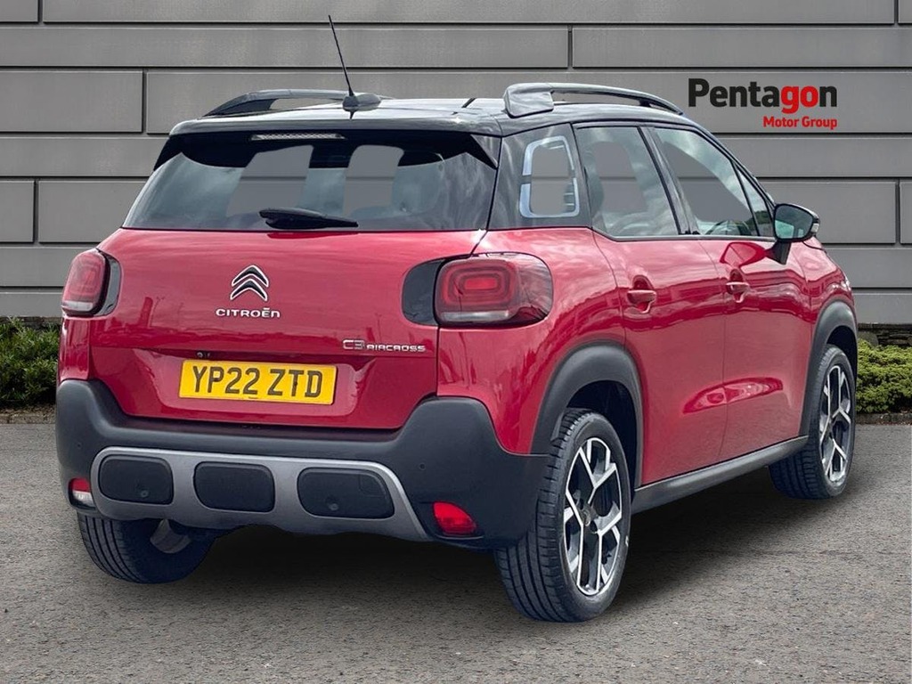 Citroen C3 Aircross 1.2 Puretech Shine Plus Suv Eat6 Euro 6 Red #4