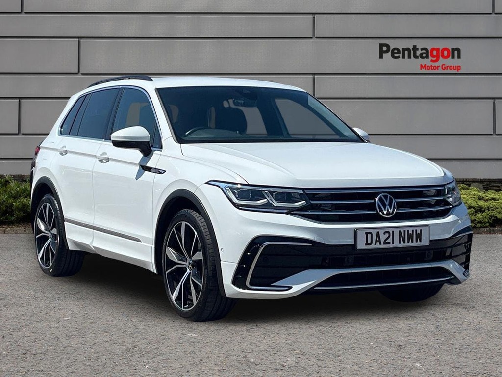 Volkswagen Tiguan 1.5 Tsi R Line Suv Dsg Euro 6 Ss 15 White