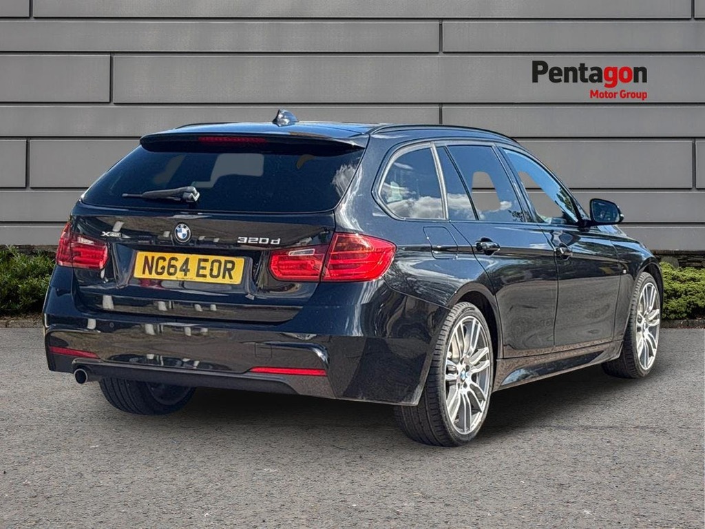 BMW 3 Series 2.0 320D M Sport Touring Xdrive Eu NG64EOR Black #4