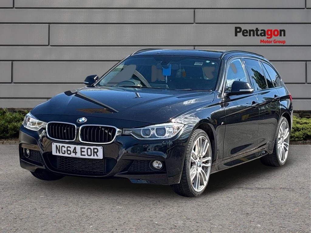BMW 3 Series 2.0 320D M Sport Touring Xdrive Eu NG64EOR Black #3