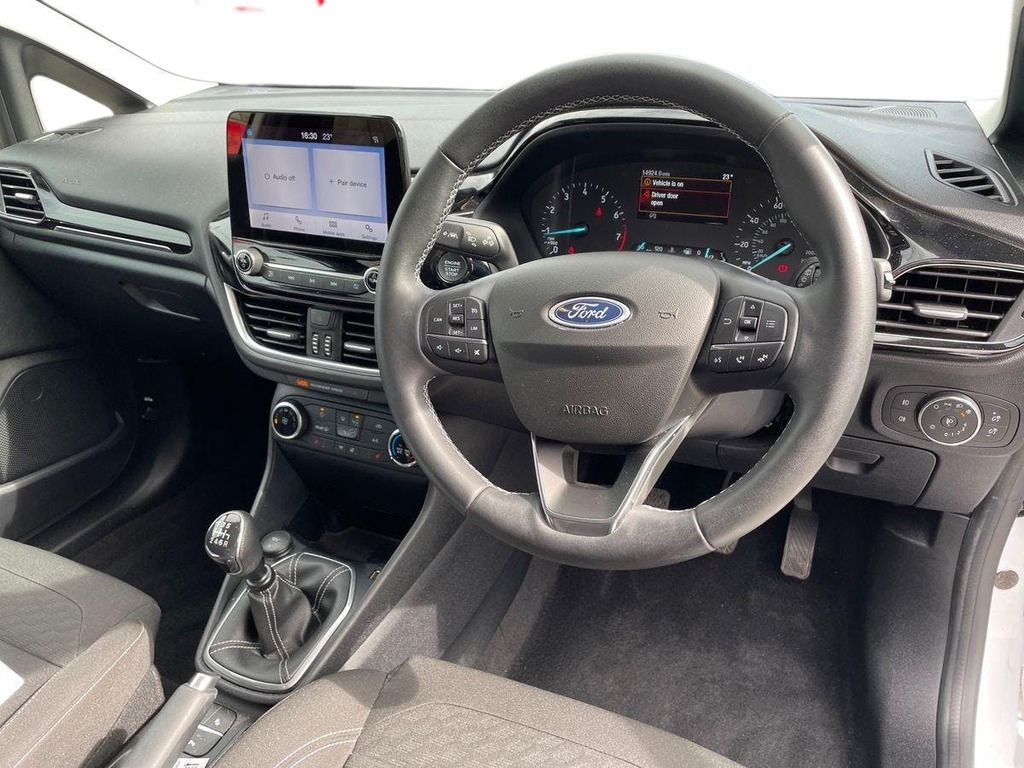 Ford Fiesta 1.0T Ecoboost St-line Edition Euro 6 Ss White #5