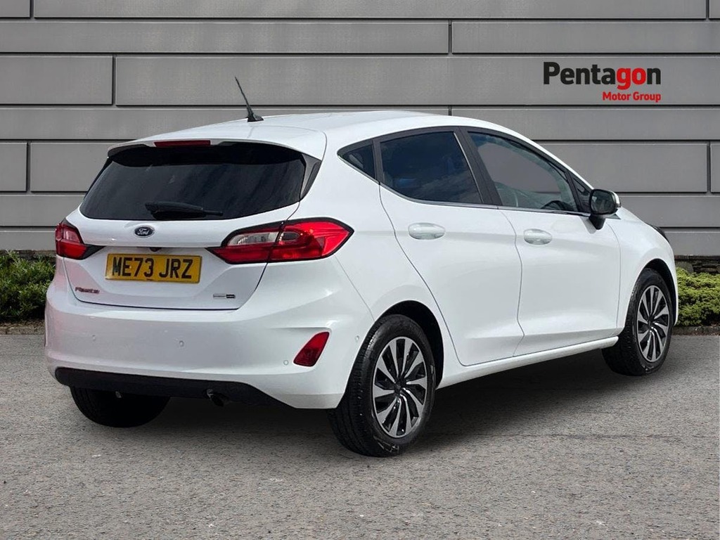 Ford Fiesta 1.0T Ecoboost St-line Edition Euro 6 Ss White #4