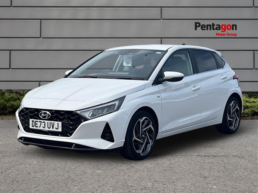 Hyundai I20 1.0 T Gdi Mhev Premium Hatchback Hybrid DE73UVJ White #3
