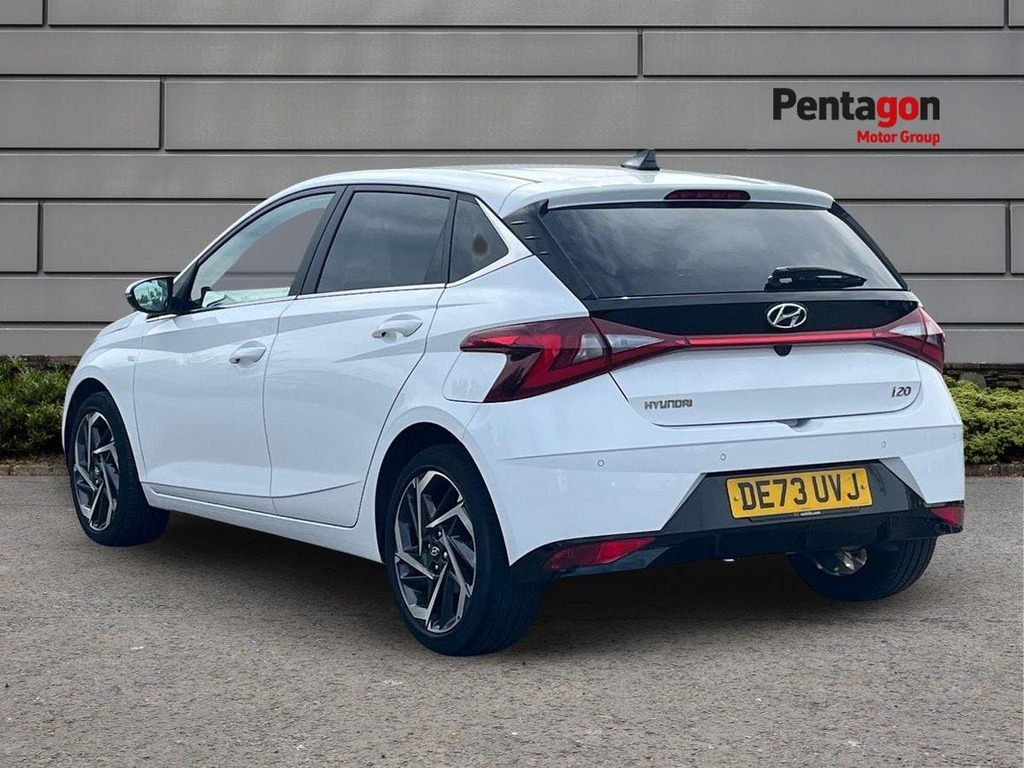 Hyundai I20 1.0 T Gdi Mhev Premium Hatchback Hybrid DE73UVJ White #2