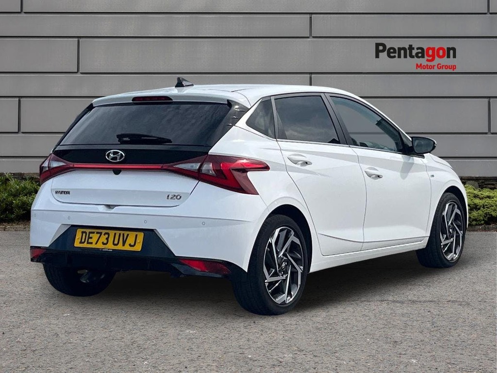 Hyundai I20 1.0 T Gdi Mhev Premium Hatchback Hybrid DE73UVJ White #4