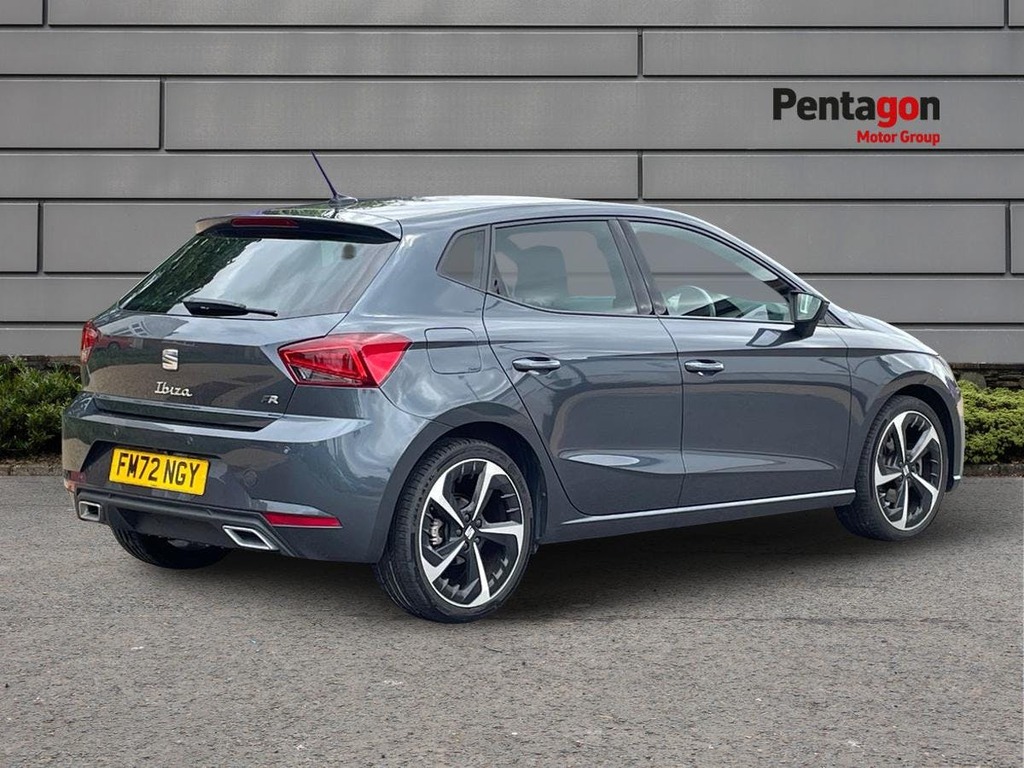 Seat Ibiza 1.0 Tsi Fr Sport Hatchback Dsg Euro 6 FM72NGY Grey #4