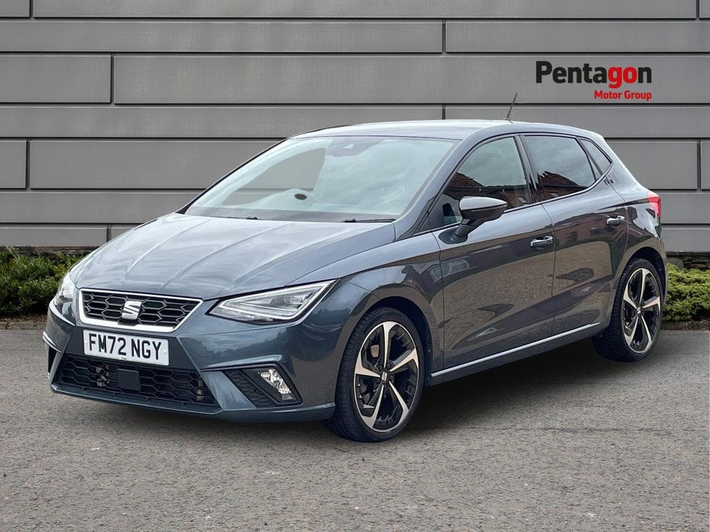 Seat Ibiza 1.0 Tsi Fr Sport Hatchback Dsg Euro 6 FM72NGY Grey #3