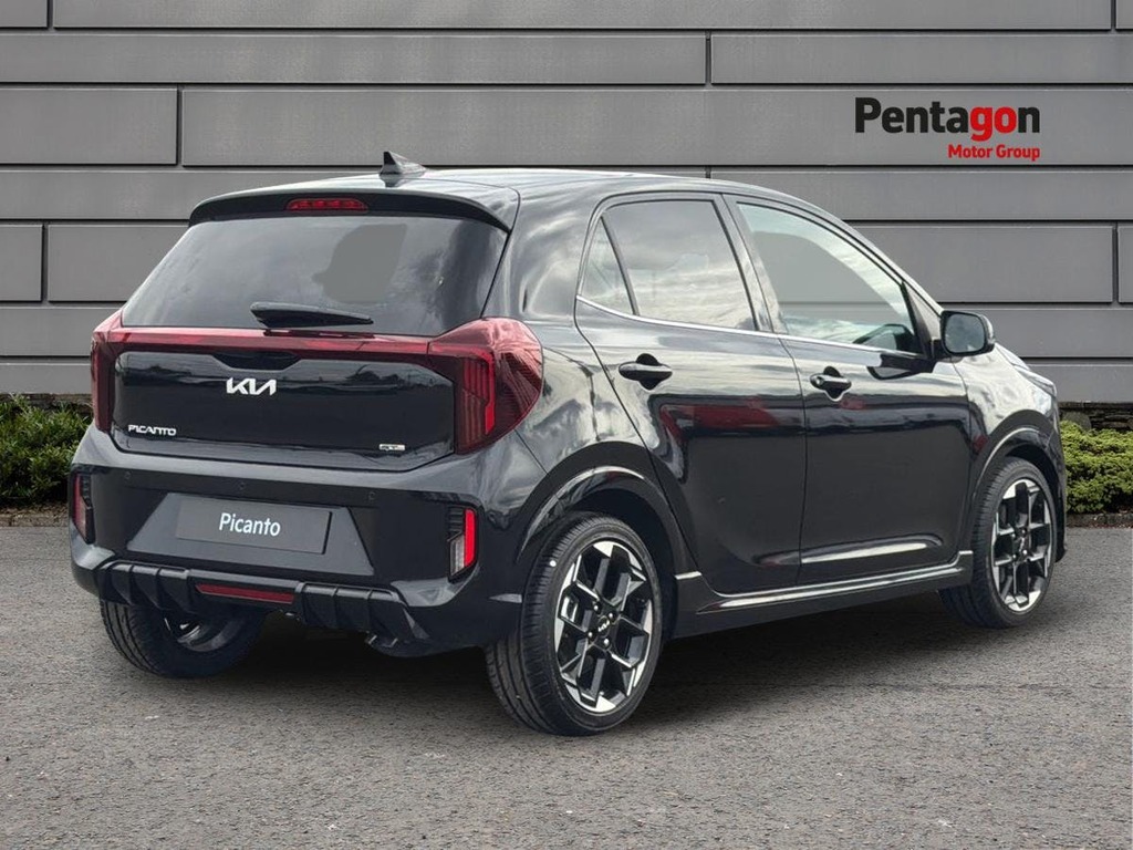 Kia Picanto 1.0 Gt Line Hatchback Euro 6 S YM26WYF Black #4