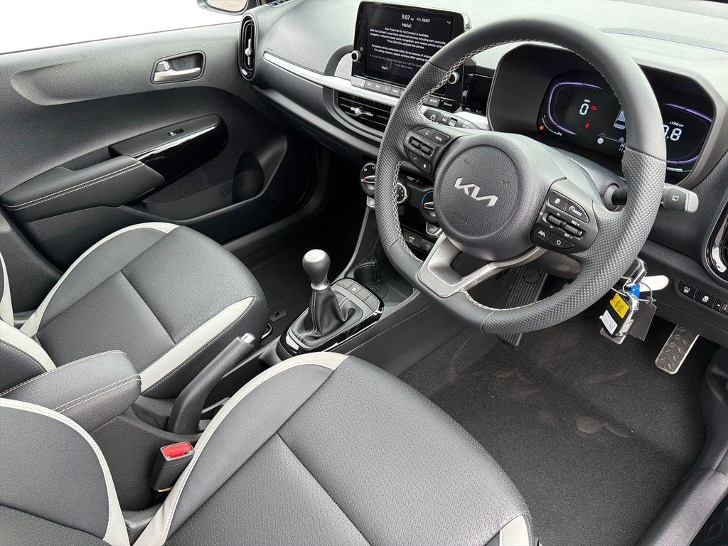 Kia Picanto 1.0 Gt Line Hatchback Euro 6 S YM26WYV Black #5