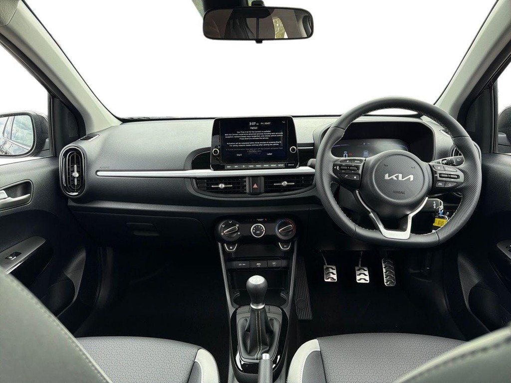 Kia Picanto 1.0 Gt Line Hatchback Euro 6 S YM26WYV Black #6