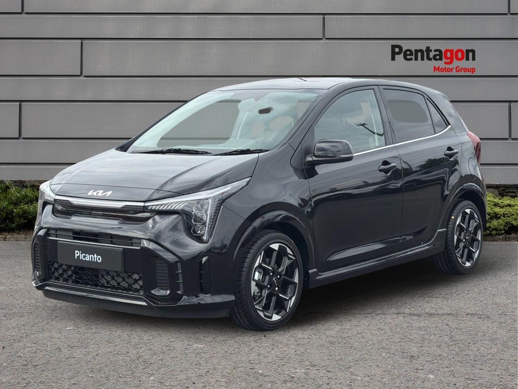 Kia Picanto 1.0 Gt Line Hatchback Euro 6 S YM26XWD Black #3