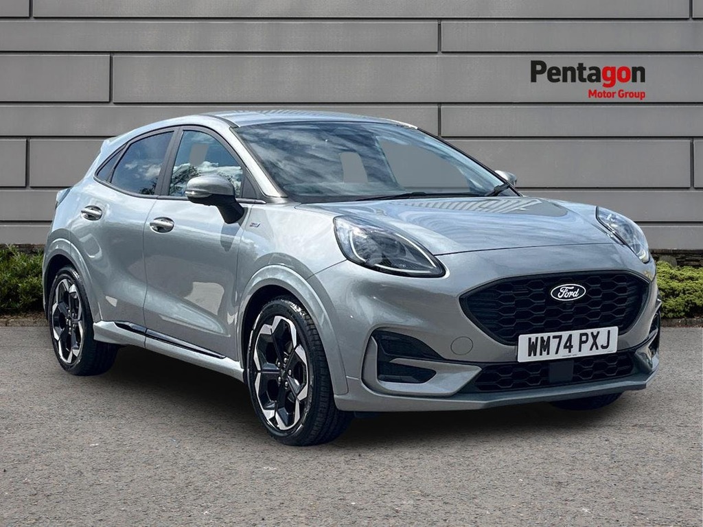 Ford Puma 1.0T Ecoboost Mhev St Line X Suv Hybrid Silver