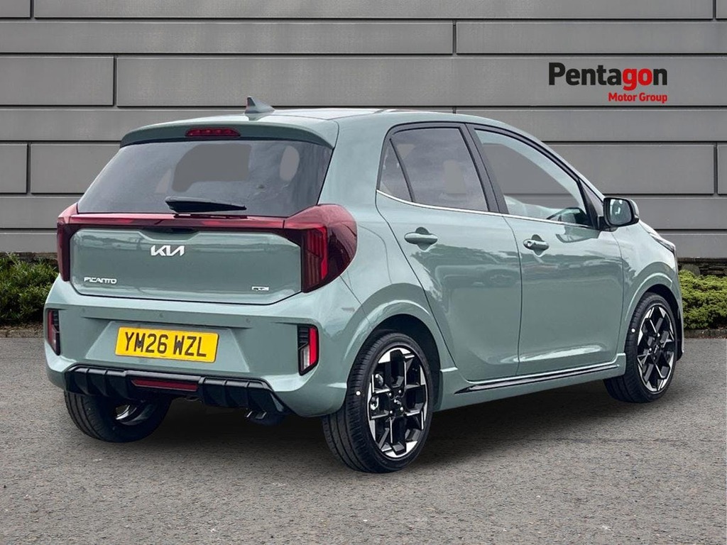 Kia Picanto 1.0 Gt Line S Hatchback Euro 6 YM26XAD Grey #4