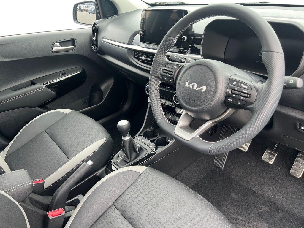 Kia Picanto 1.0 Gt Line S Hatchback Euro 6 YM26XAD Grey #5