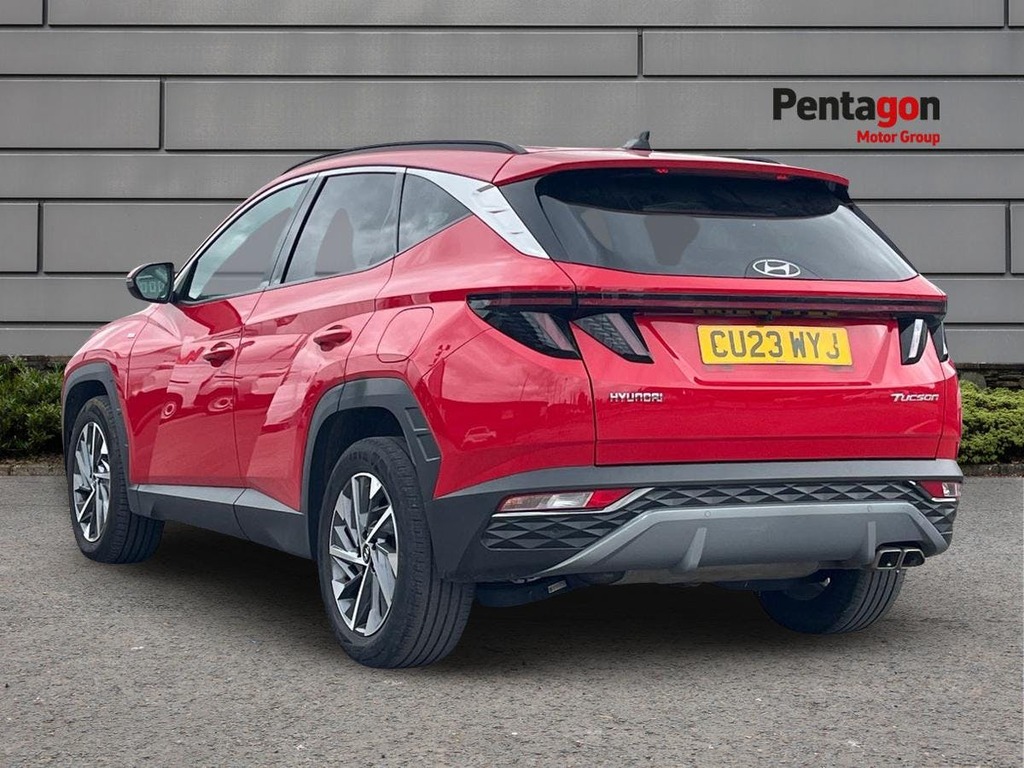 Hyundai Tucson 1.6 T Gdi Mhev Premium Suv Hybrid Dct E CU23WYJ Red #2