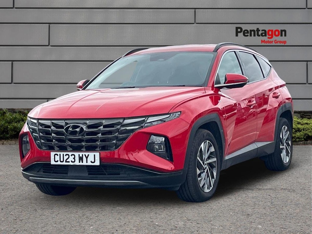 Hyundai Tucson 1.6 T Gdi Mhev Premium Suv Hybrid Dct E CU23WYJ Red #3