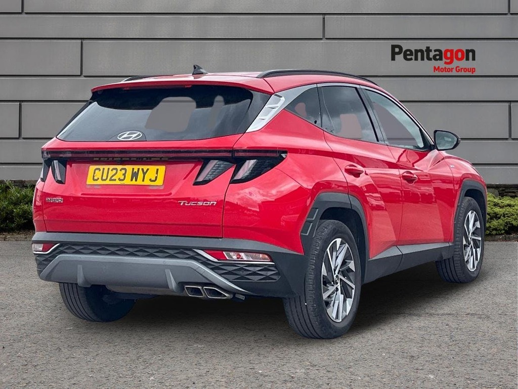 Hyundai Tucson 1.6 T Gdi Mhev Premium Suv Hybrid Dct E CU23WYJ Red #4